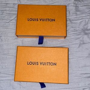 Louis Vuttion two Boxes size XS can be used to hold jewelry